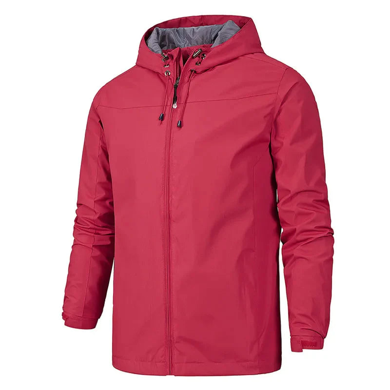 Waterproof hooded jacket for men and women - Free delivery