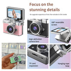 Mini Appareil Photo Rétro HD à Écran Pivotant + carte 64GB OFFERTE