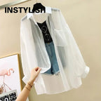 Chemise en mousseline de soie Femme