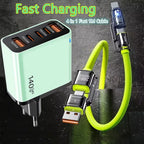 Chargeur Rapide USB & Type-C + Câble
