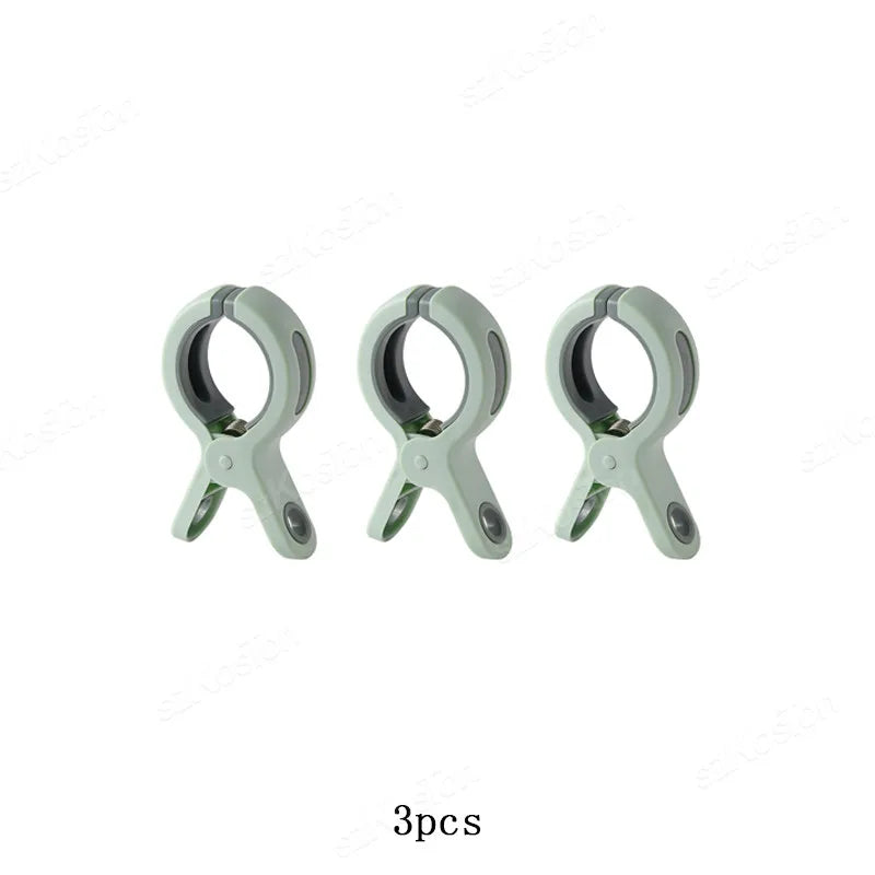 Lot de 6 Pinces multi-usage - Plage & Linge