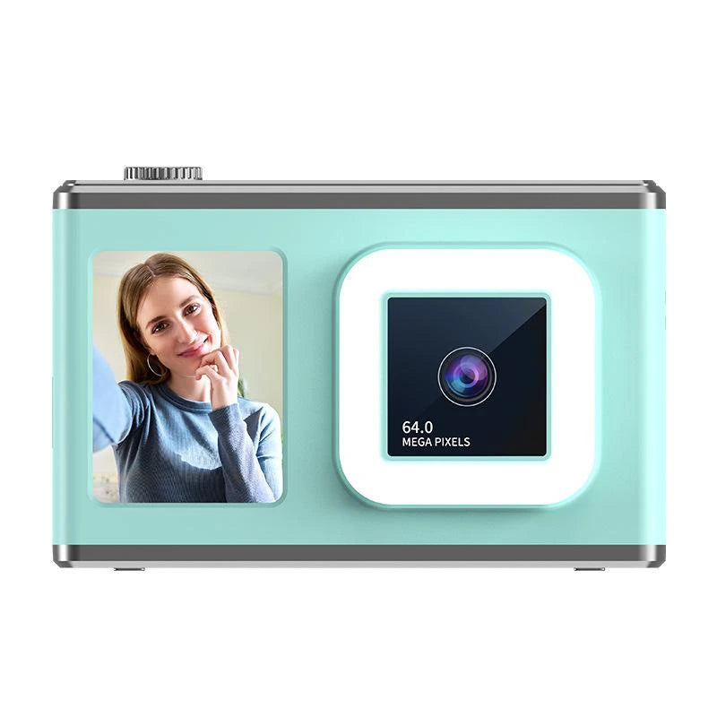 Appareil Photo Compact 64MP Double Écran HD