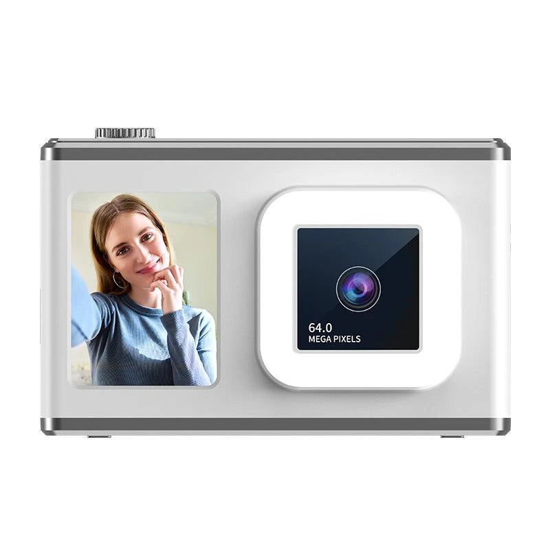 Appareil Photo Compact 64MP Double Écran HD