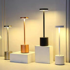 Lampe de Table LED Sans Fil Rechargeable – 3 Intensités Tactiles