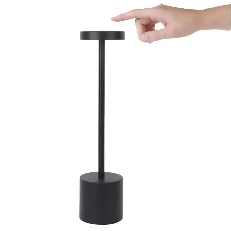Lampe de Table LED Sans Fil Rechargeable – 3 Intensités Tactiles