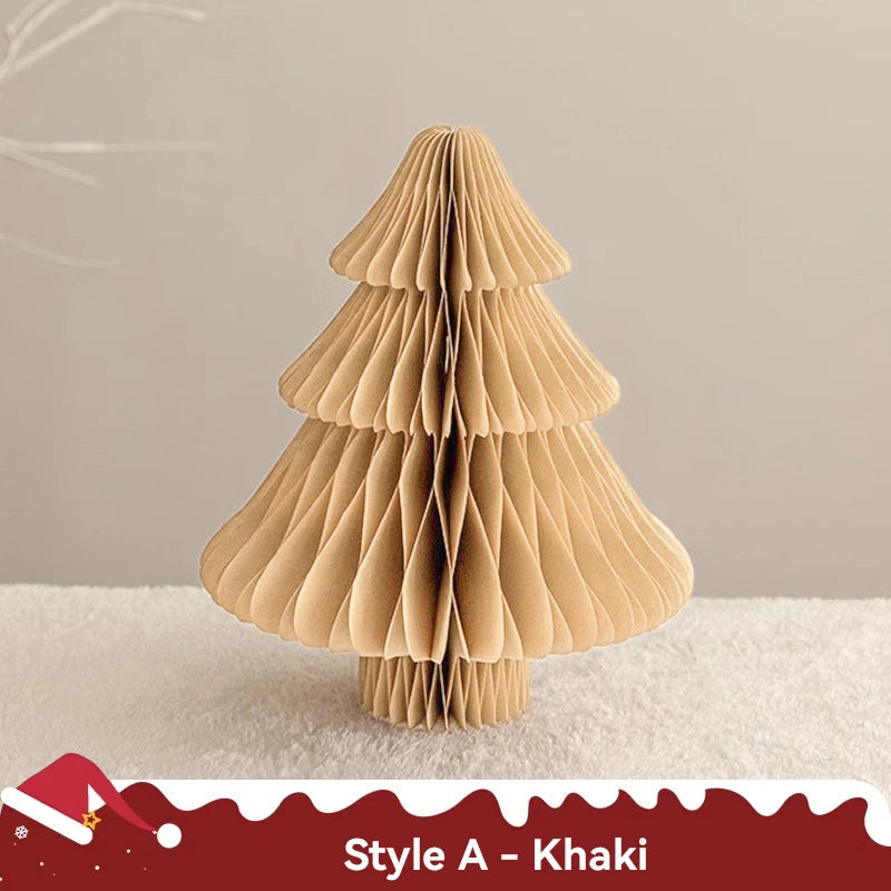 Sapin décoratif Origami en Papier