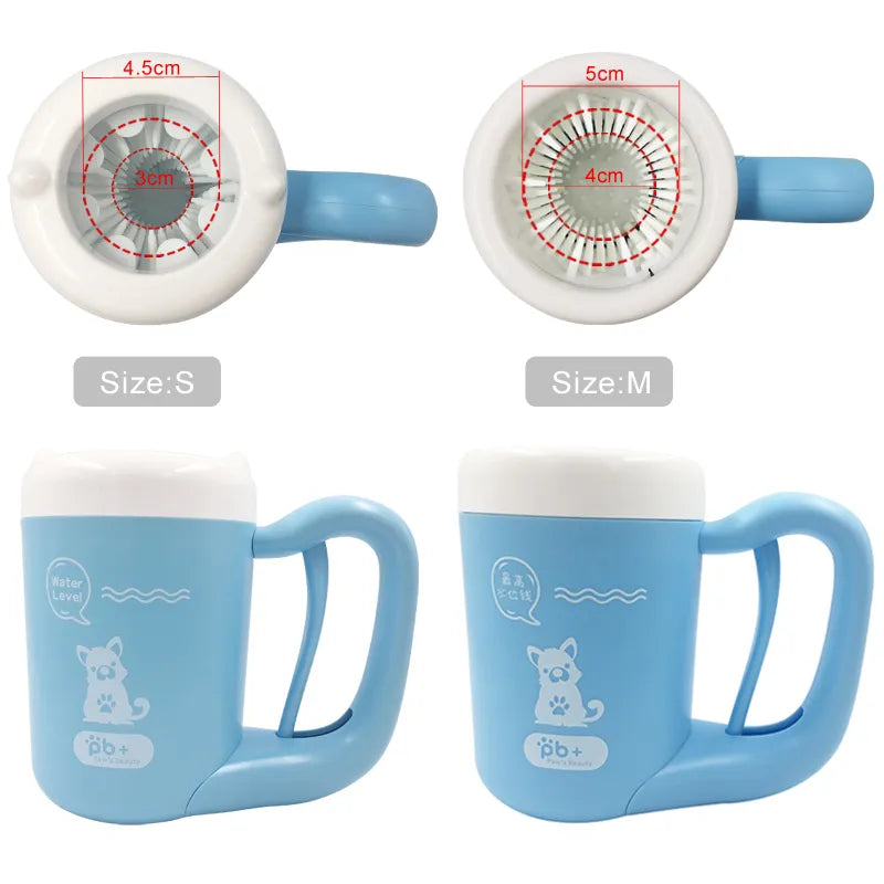 Nettoyeur de pattes pour animaux automatique & portable