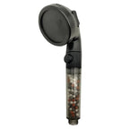Eco-Friendly High-Pressure Shower Head 3 Relaxing Spray Settings - FREE Refill Beads