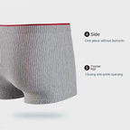 Lot de 4 Boxers en coton doux pour homme