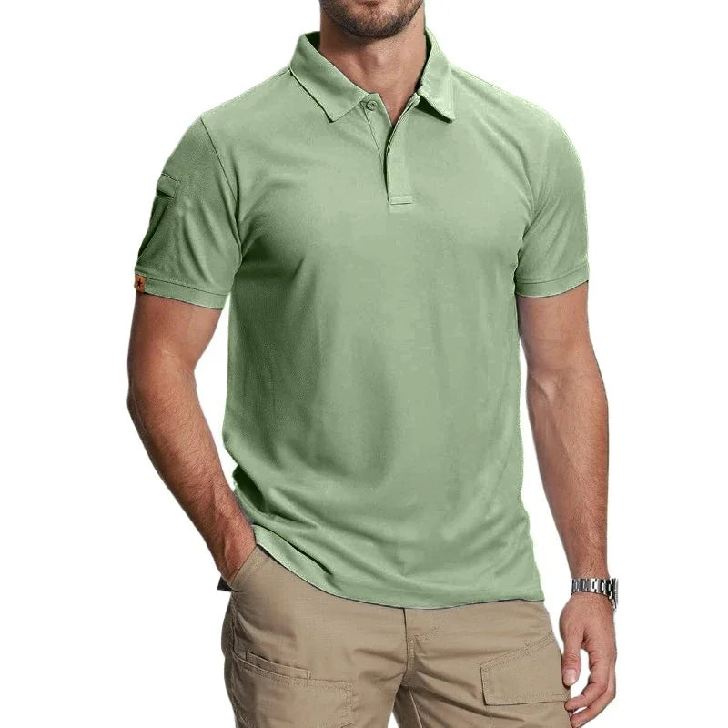 Polo Homme Classique Respirant - Streetwear Été