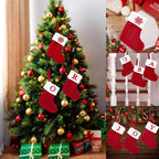 Mini Chaussettes de Noël avec initiales