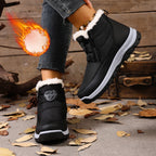 Bottes de Neige pour Femme Anti-Froid