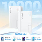 Mini Batterie Externe charge rapide 10000mAh