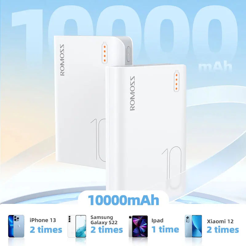 Mini Batterie Externe charge rapide 10000mAh