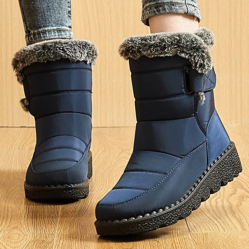 Bottes Montantes en Doublure Fourrure Chaudes & Imperméables