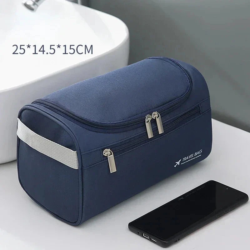 Trousse de Toilette Suspendue – Style Vintage & Pratique