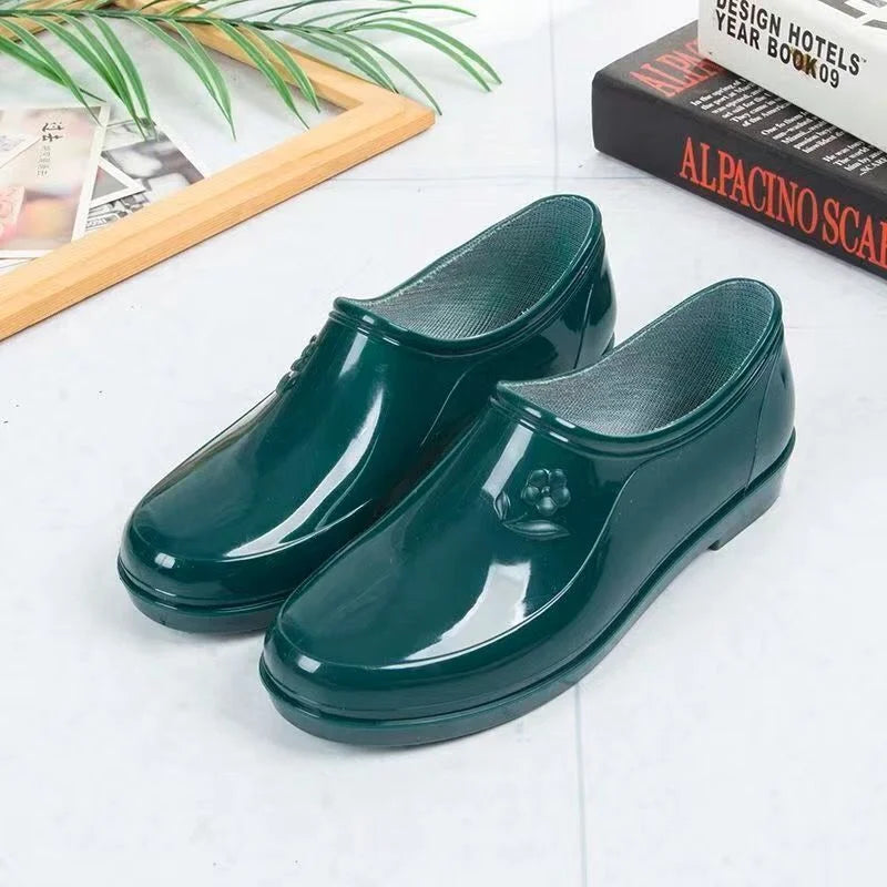 Mocassin de pluie imperméables et antidérapants - Femme