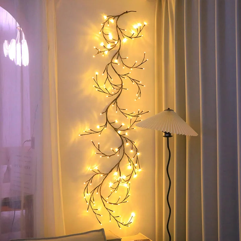 Arbre Lumineux Mural Solaire & Wateproof