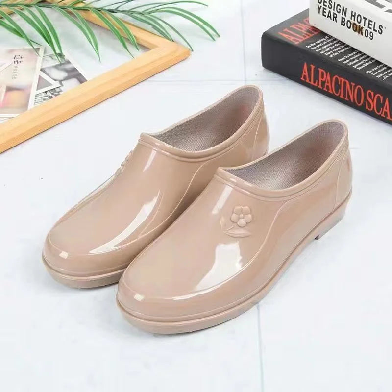Mocassin de pluie imperméables et antidérapants - Femme