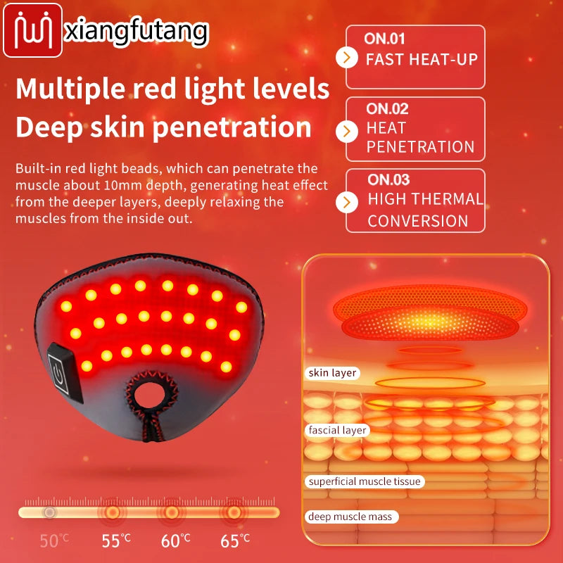 Masque Facial Thérapie Infrarouge Nasale - Soulagement Nez bouché & Rhinite