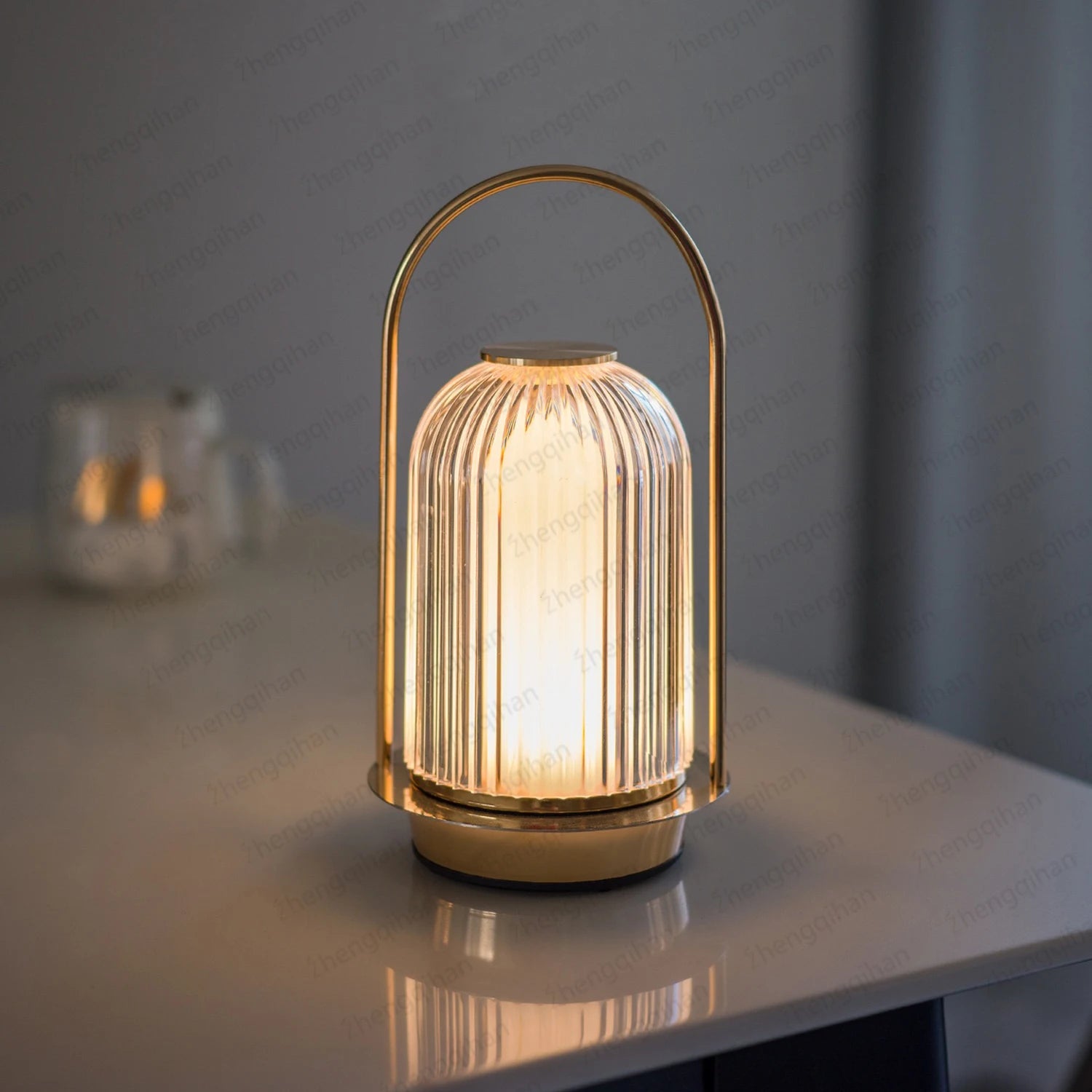 Mini Lampe de Table USB Tactile à Anse