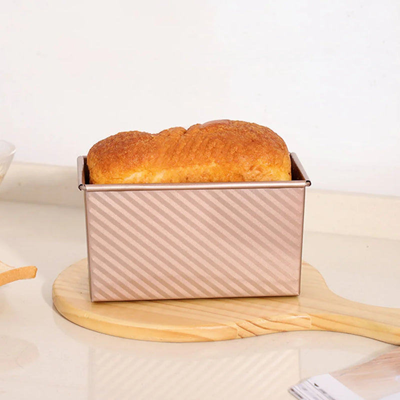 Moule à Pain Rectangulaire avec Couvercle - 2 Tailles
