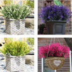 Lot de 10 Plantes Artificielles d'Extérieures