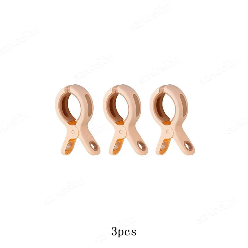 Lot de 6 Pinces multi-usage - Plage & Linge