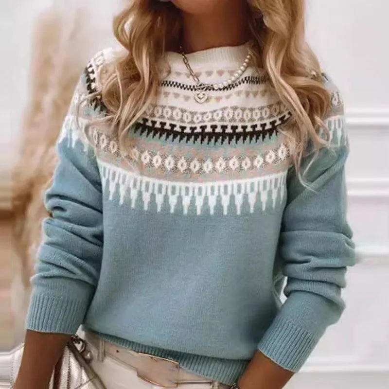 Pull Style Norvégien - Doux et Elégant