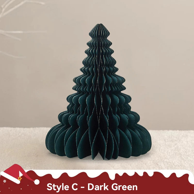 Sapin décoratif Origami en Papier