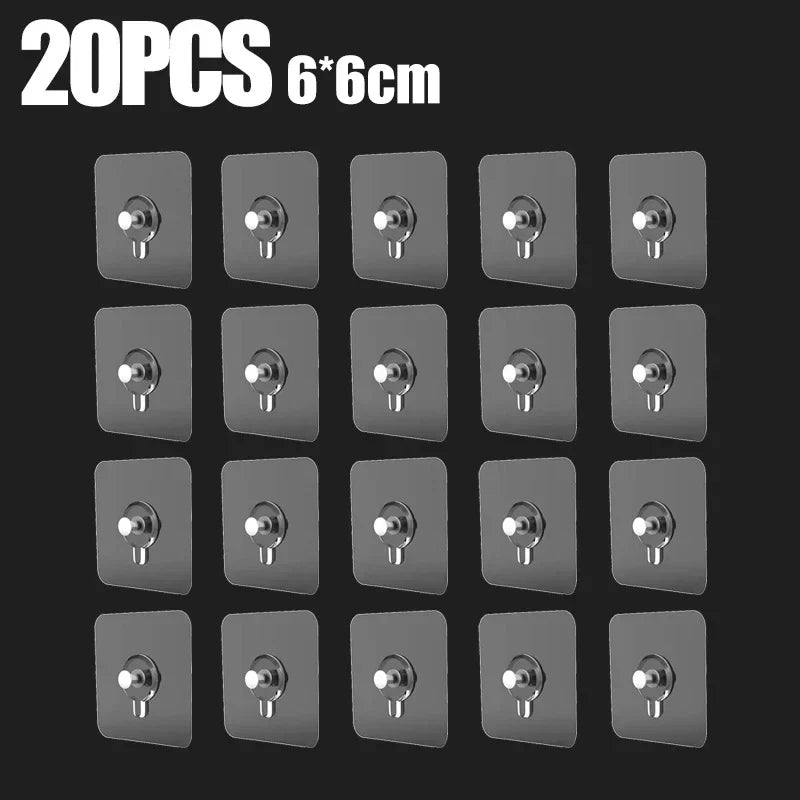 Lot de 40 Clous auto-adhésifs Fixation FORTE - Facile à installer