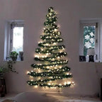 Guirlande Lumineuse Sapin Artificiel - Créer votre Arbre de Noël Mural