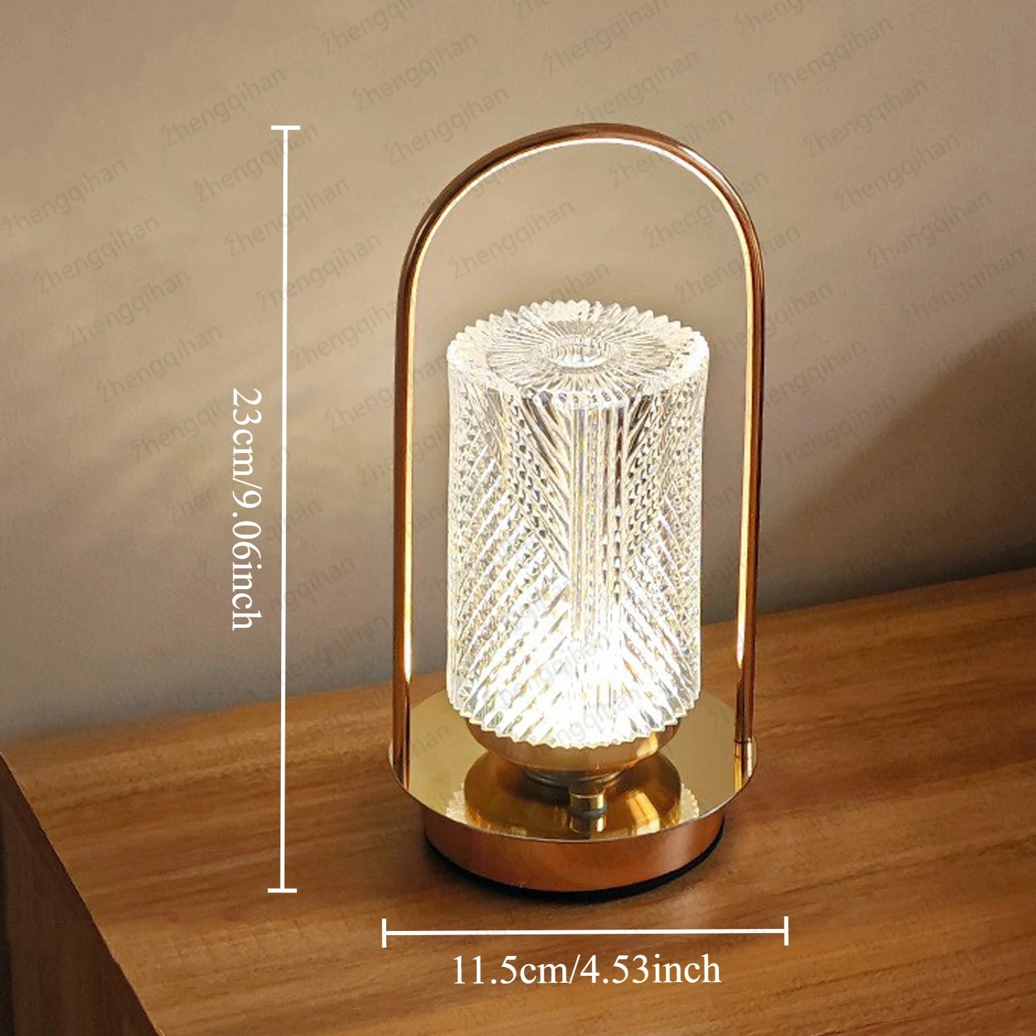 Mini Lampe de Table USB Tactile à Anse