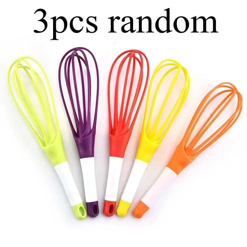 3x Fouets Manuels Pliables
