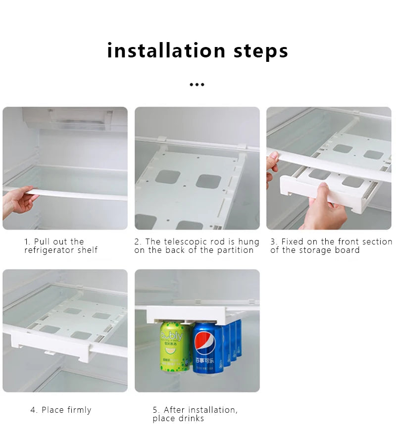 Distributeur de canettes pour réfrigérateur