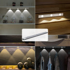 Lumière d'armoire à détecteur de mouvement LED