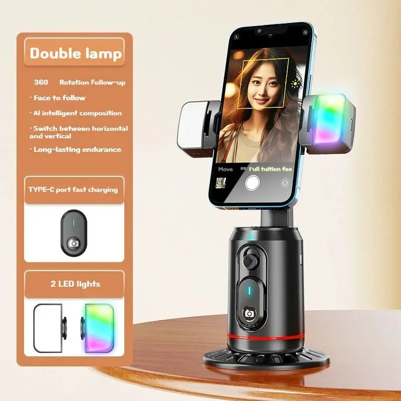 Trépied à Selfie Stabilisateur 360° avec Télécommande