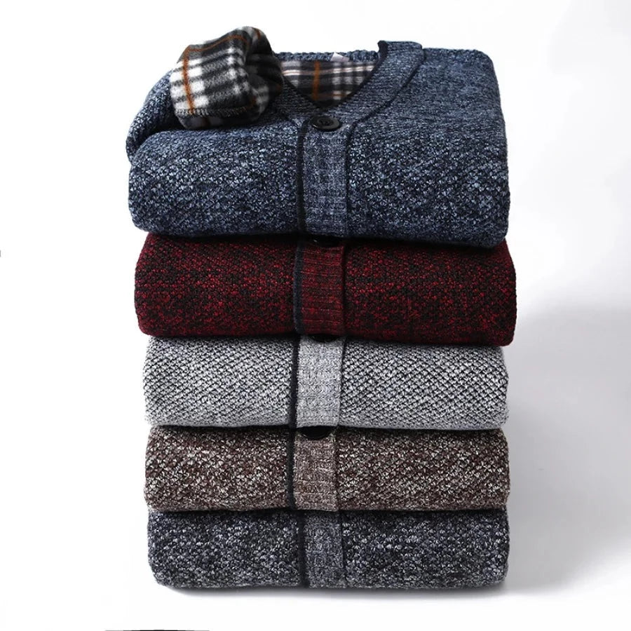 Cardigan Chic intérieur polaire - Homme