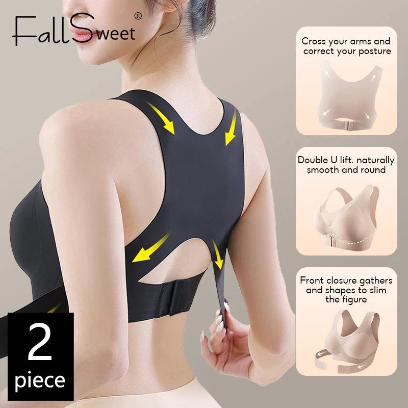 Soutien-gorge Correcteur de Posture Sans Couture & Sans Armatures - 1 OFFERT