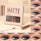 Coffret de 8 Fards à Paupières liquides Mat