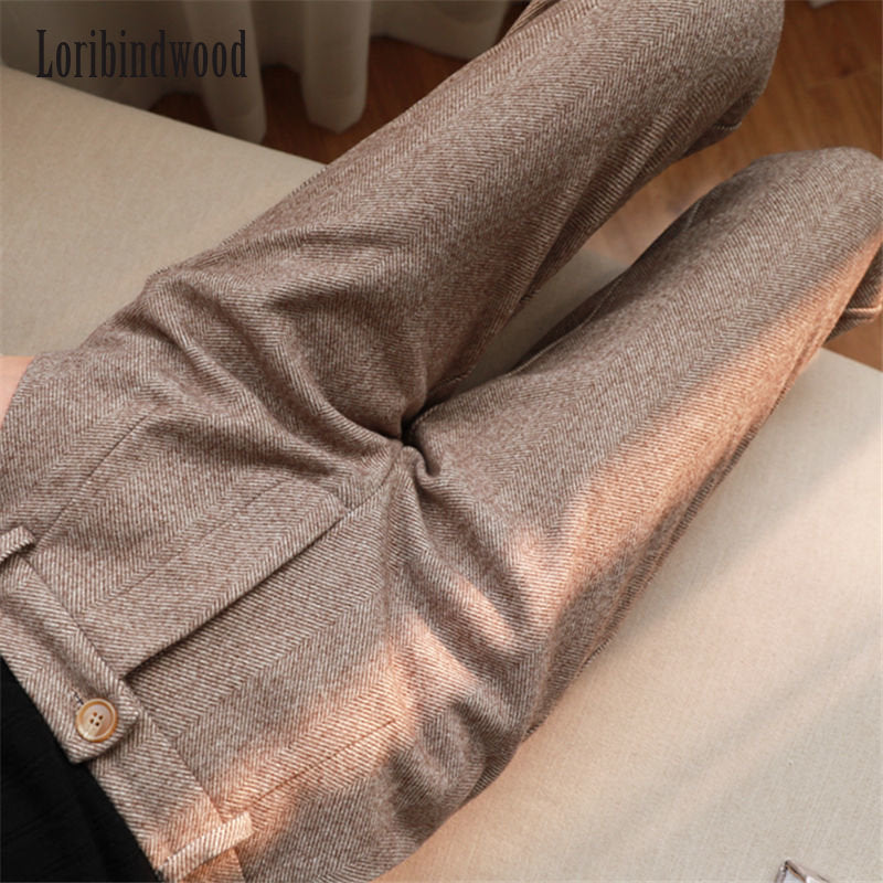 Pantalon habillé en laine