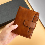 Portefeuille en Cuir PU à Grande Capacité pour Homme
