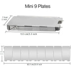 Pare-Vent Pliable en Aluminium de Camping pour Gazinière & BBQ