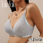 Soutien-gorge en Coton côtelé sans couture et sans armature