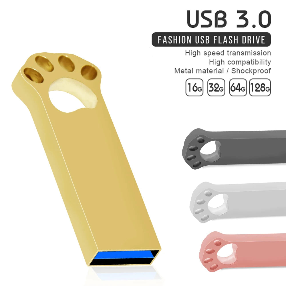 PAW - Clé USB 3.0 haute vitesse 8 à 128GO