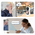 Caméra de surveillance WiFi 3MP avec écran 2.8 pouces intégré