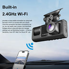 Caméra enregistreur vidéo de tableau de bord WiFi 1080° - Carte SD 64G OFFERTE