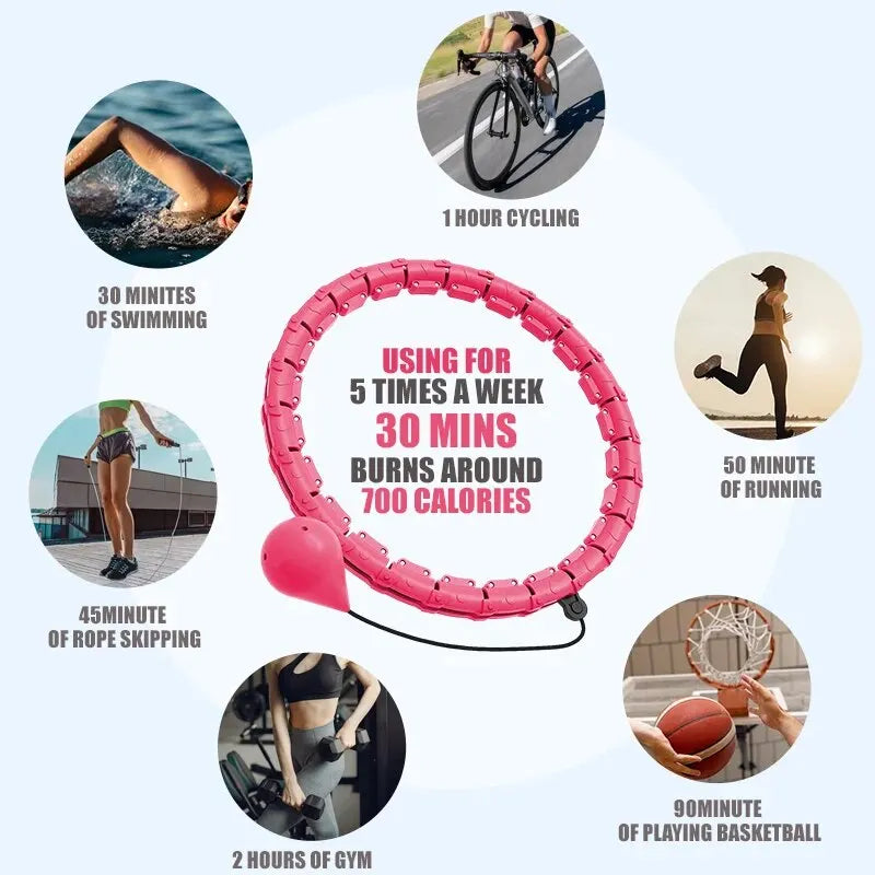 SPORT HOOP - Cerceau de sport amincissant et ajustable