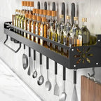 Étagère murale à épices et condiments de cuisine