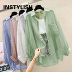 Chemise en mousseline de soie Femme